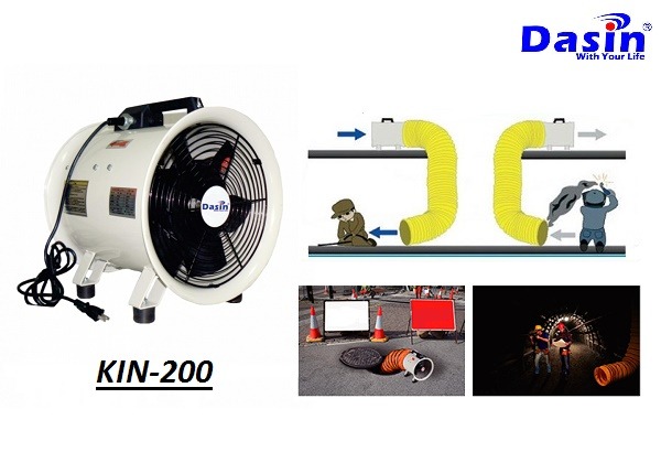 Quạt hút công nghiệp Dasin KIN-200