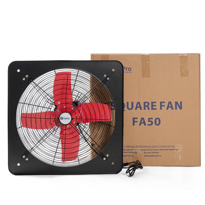 Quạt thông gió vuông FanPro FA50
