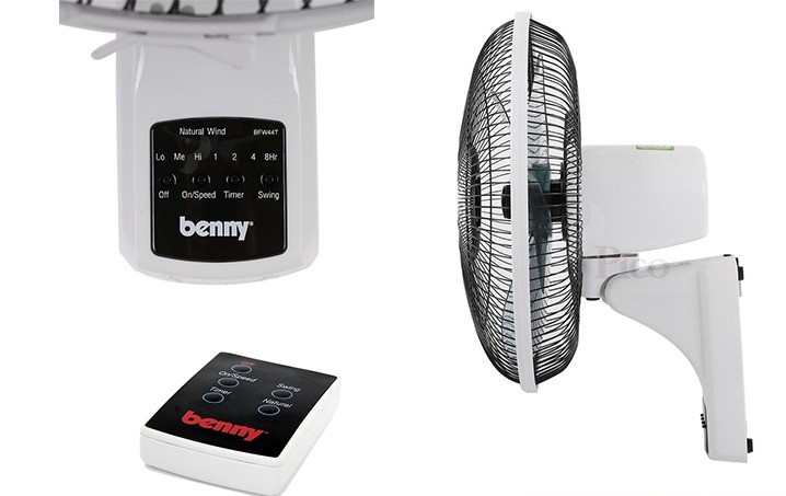 Quạt treo tường Benny BFW 44T( Có ĐK)