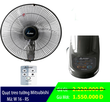 Quạt treo mitsubishi W16-RQ