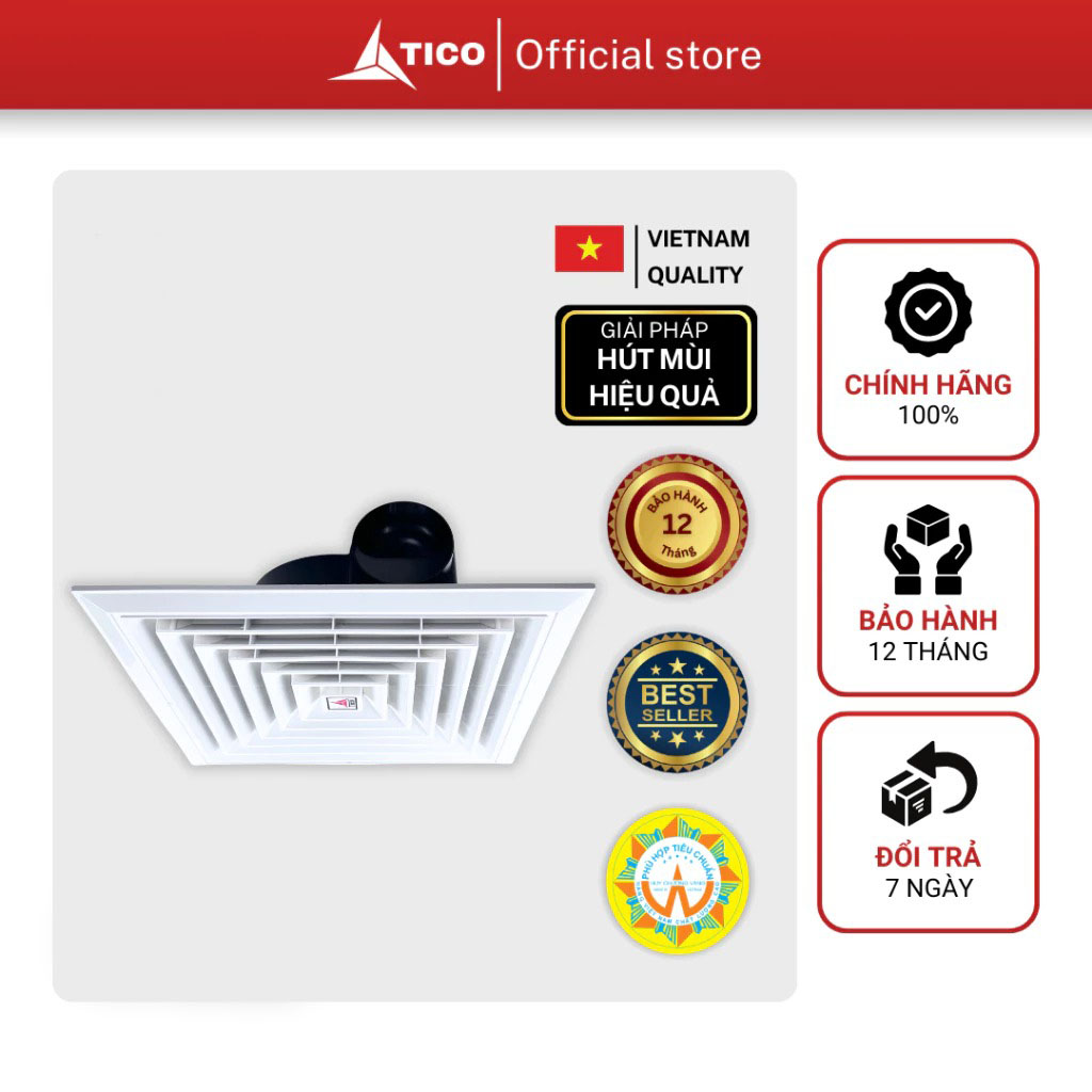 Quạt thông gió âm trần Tico TC-20AV4