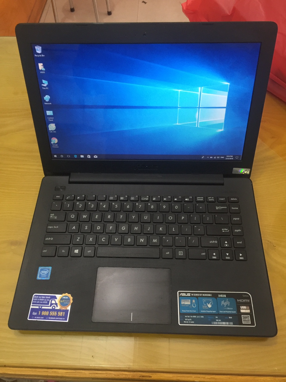 Asus X453S N3050 RAM 2GB HDD 500GB