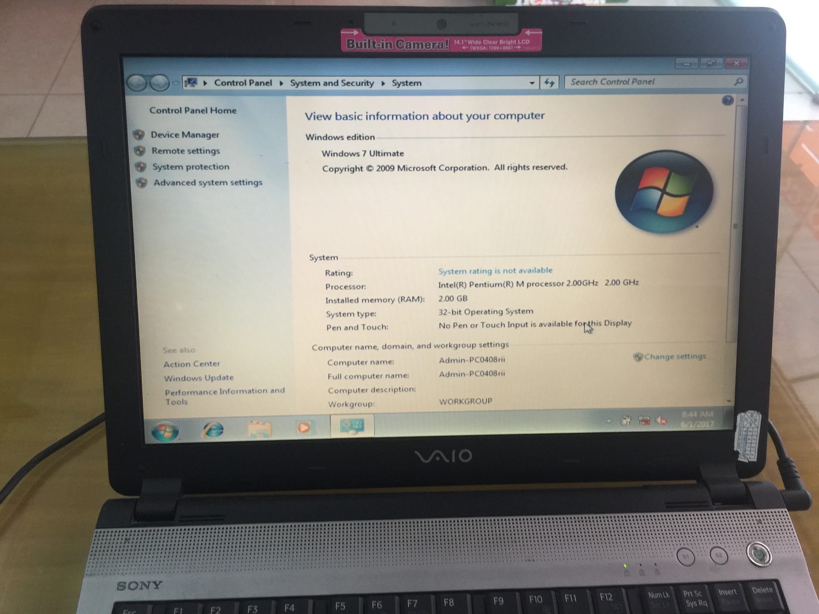 LAPTOP SONY CORE2 DUAL RẺ