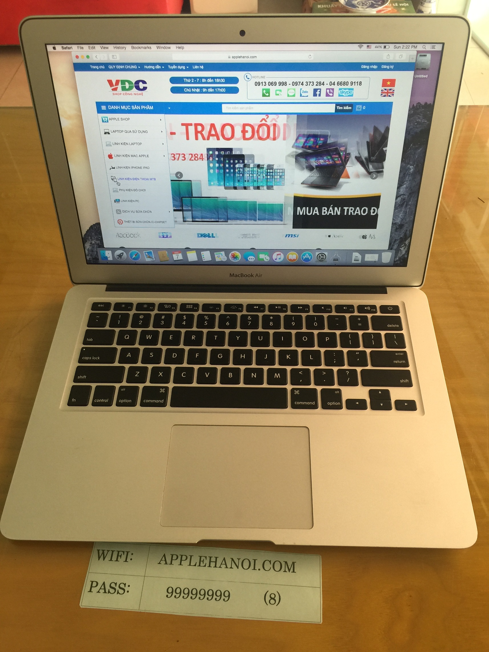 MACBOOK AIR EARLY 2015