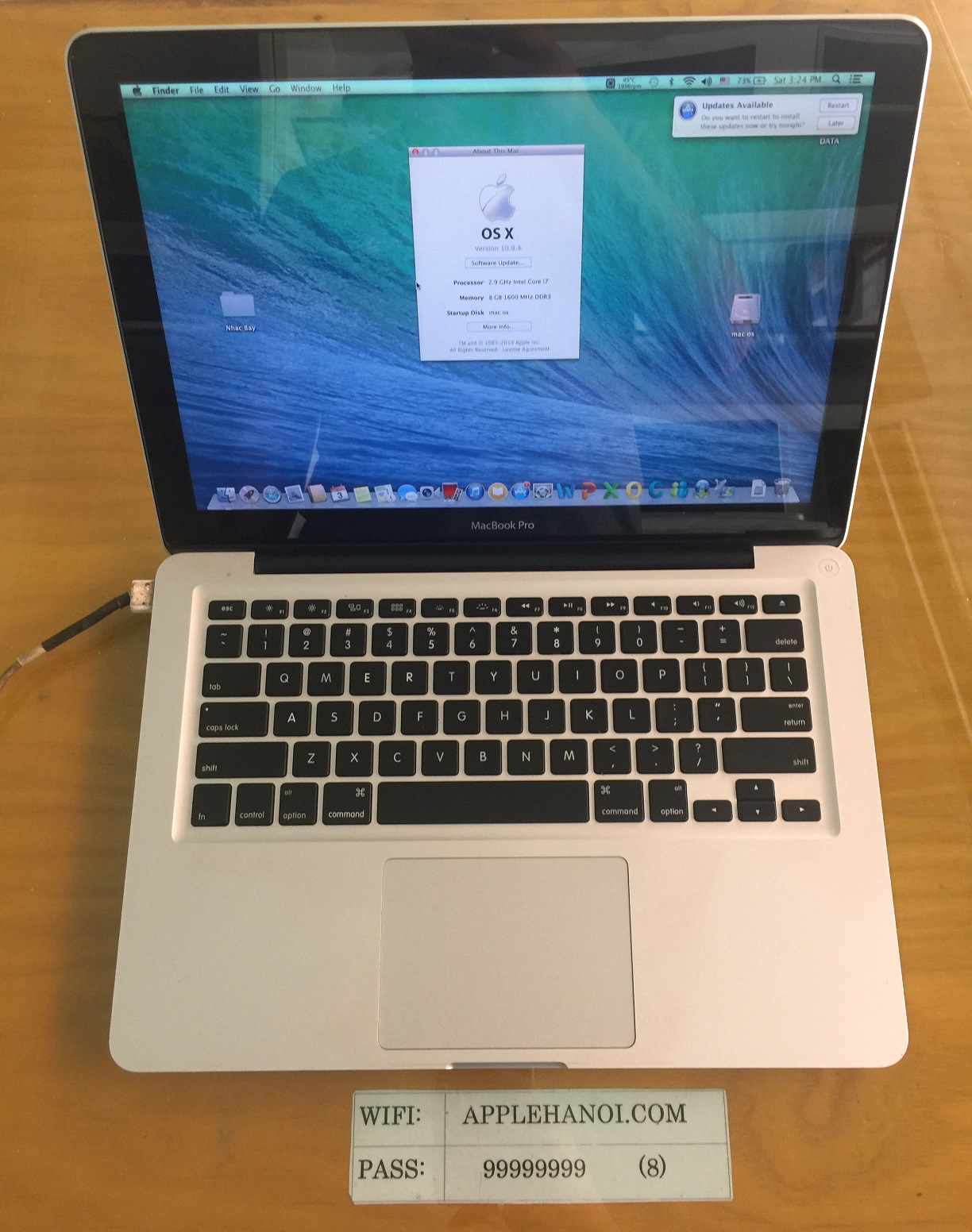 MACBOOK PRO MD102 MID 2012