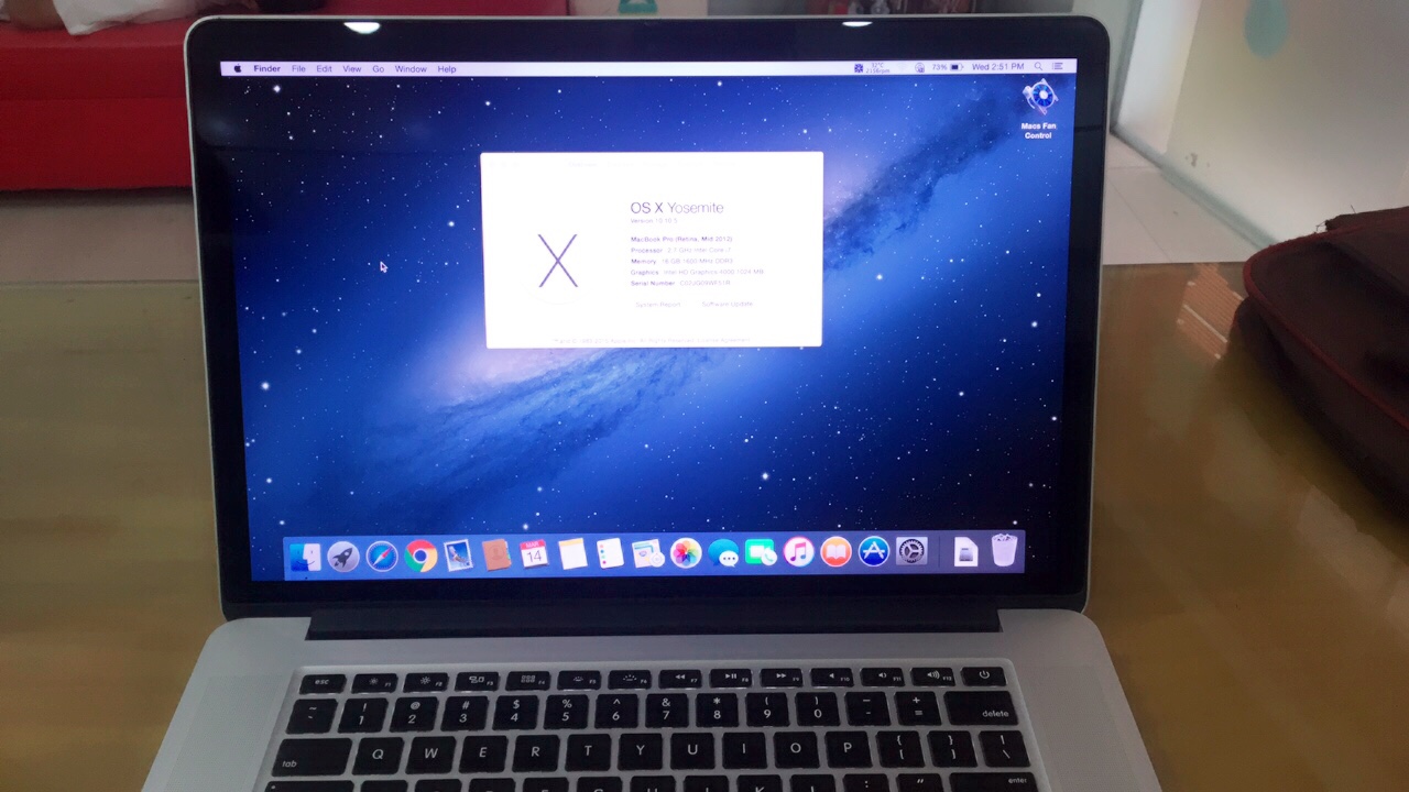 MACBOOK RETINA MD831