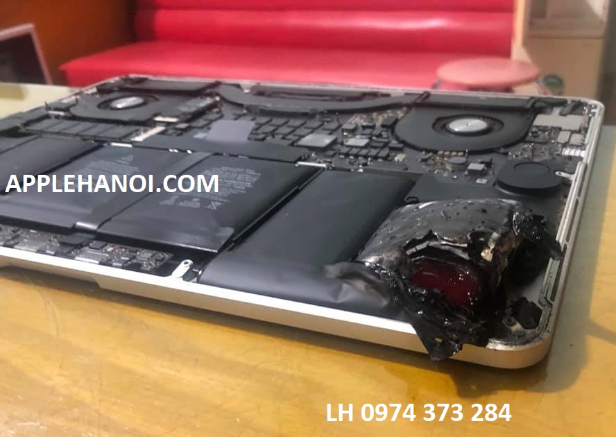 PIN BATTERY MACBOOK CHÁY NỔ