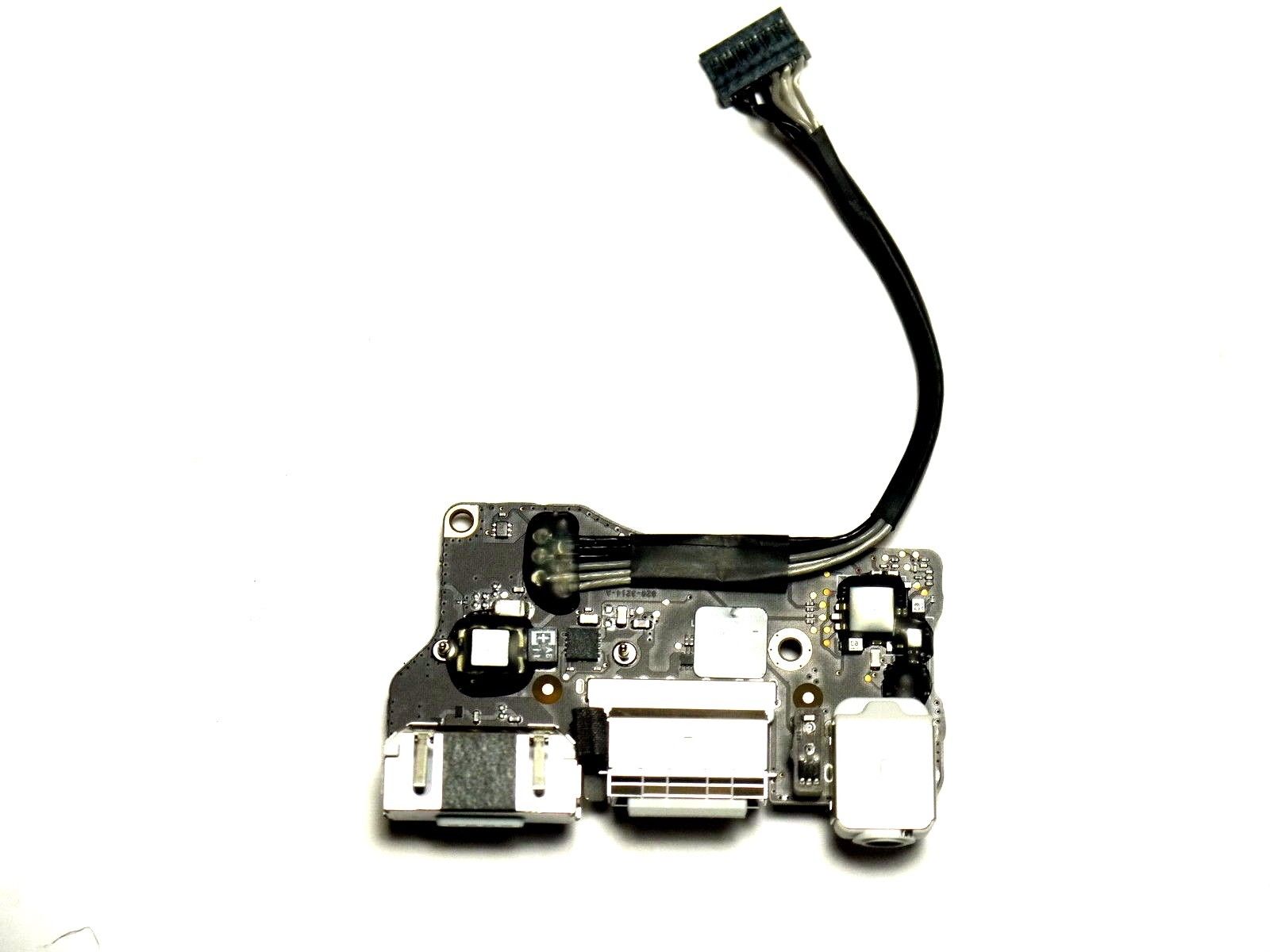 Thay bo nguồn rắc nguồn audio Macbook air A1466 board Power Audio Board USB DC Power jack 2012 MD628 MD231 MD846 820-3214-a