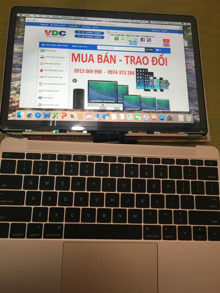 THAY MÀN HÌNH MACBOOK LẤY NGAY