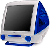 Apple iMac G3 350 (Summer 2000 - Indigo) Specs FW/AP - M7667LL/A - PowerMac2,2 - M5521 - 1857