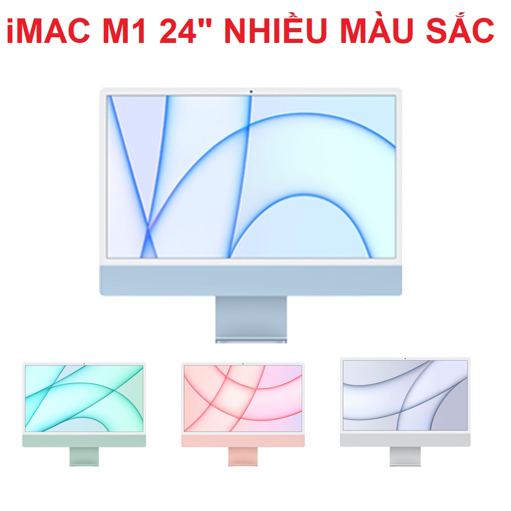 iMac M1 24 inch 4.5K 2021 Apple M1 8 Core CPU 7 Core GPU 8GB 256GB SSD