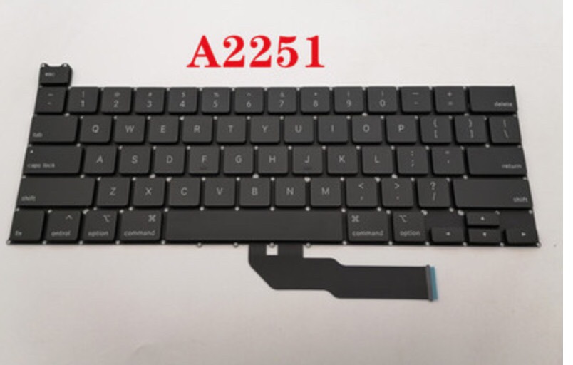 KEYBOARD MACBOOK PRO 13INCH 2020 A2251 A2289 MWP42 MWP52 MWP62 MWP72 MWP82