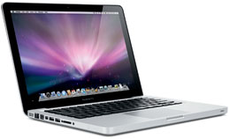 MacBook Pro 13-Inch Core 2 Duo 2.53GHz ram 4GB hdd 250GB Mid-2009 MB991 MacBookPro5,5 - A1278 - 2326