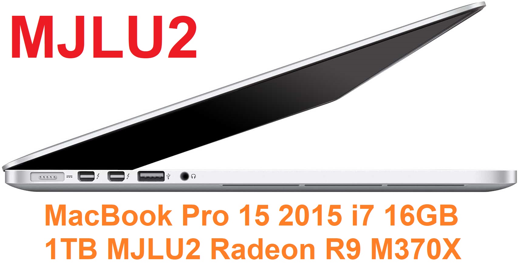 MacBook Pro 15 2015 i7 16GB 1TB MJLU2 Radeon R9 M370X