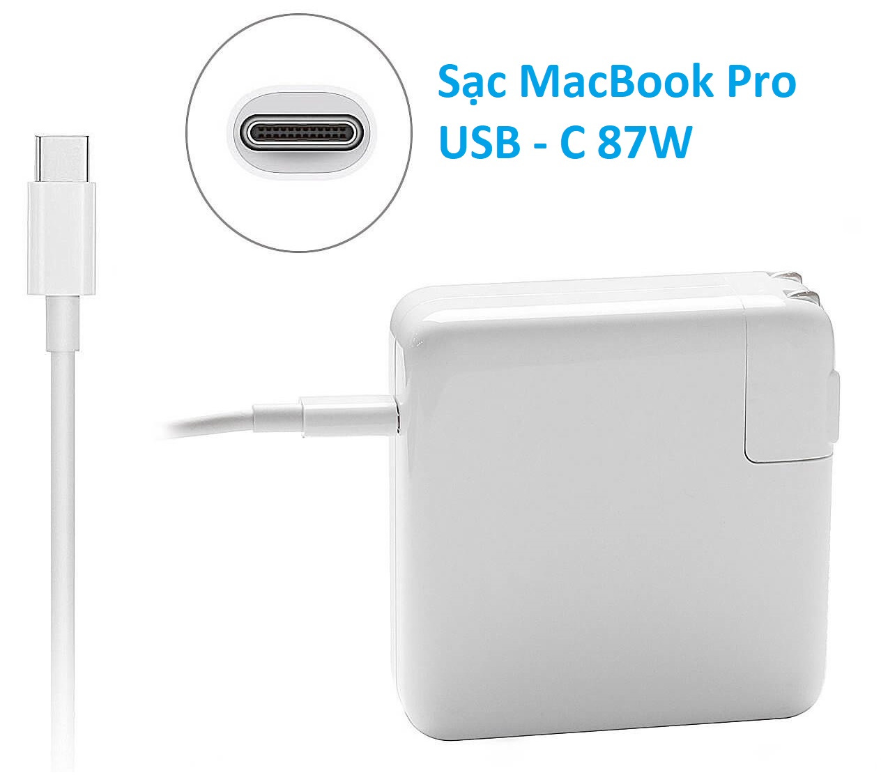 Sạc MacBook Pro USB - C 87W ADAPTER MacBook Pro TYPE C 87W ZIN NEW