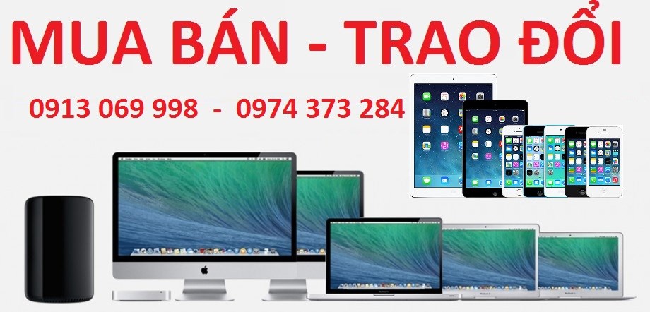 mua bán trao đổi laptop macbook imac iphone ipad