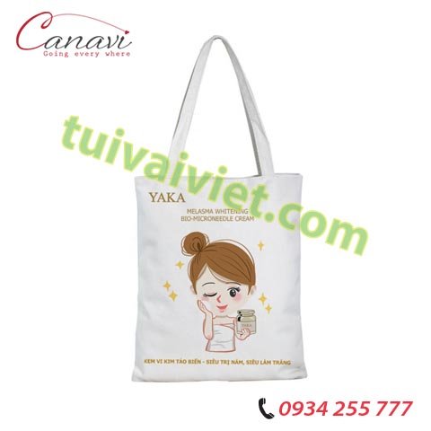 Túi Vải Canvas YAKA TVC01 bền đẹp chắc chắn