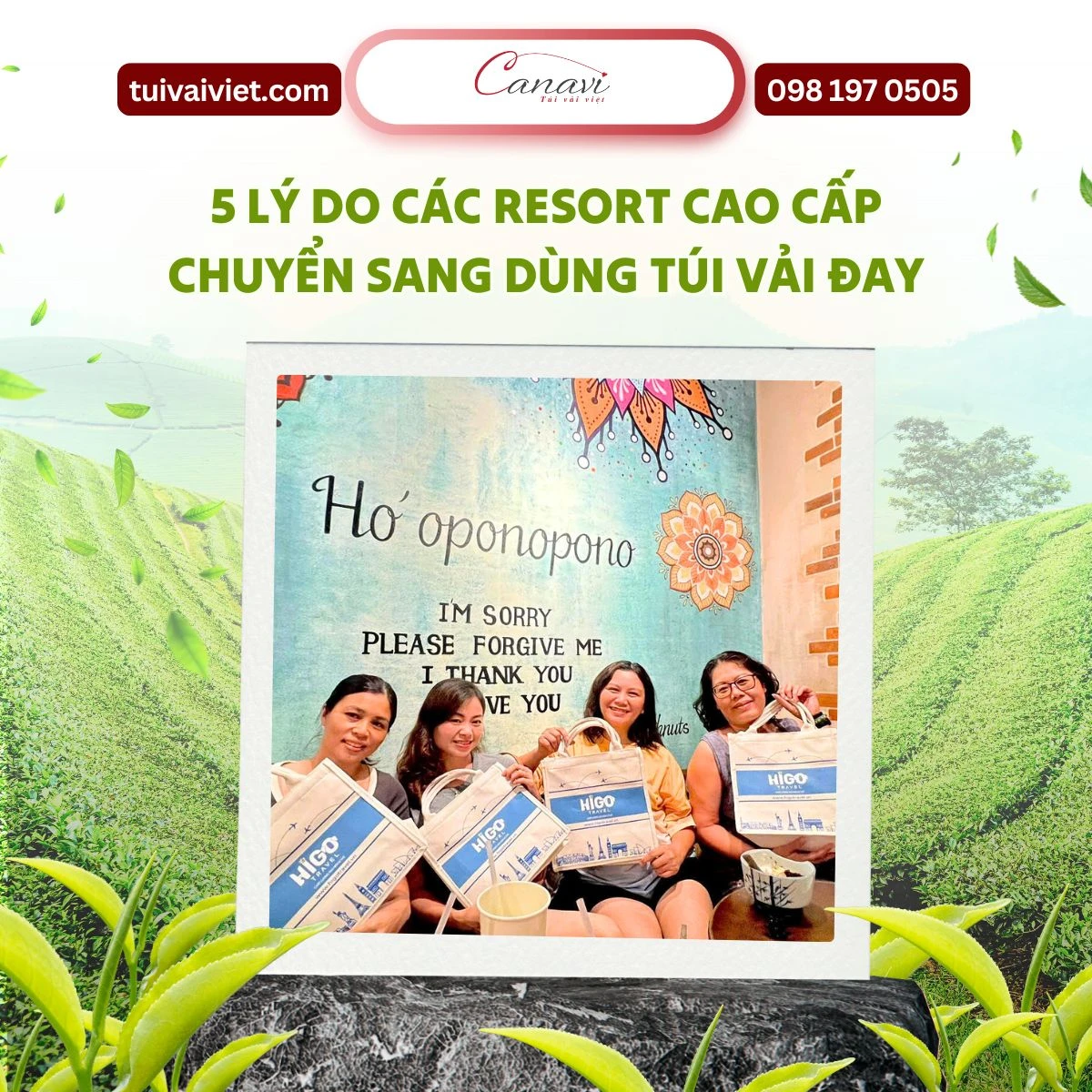 Giải pháp quà tặng túi vải thông minh