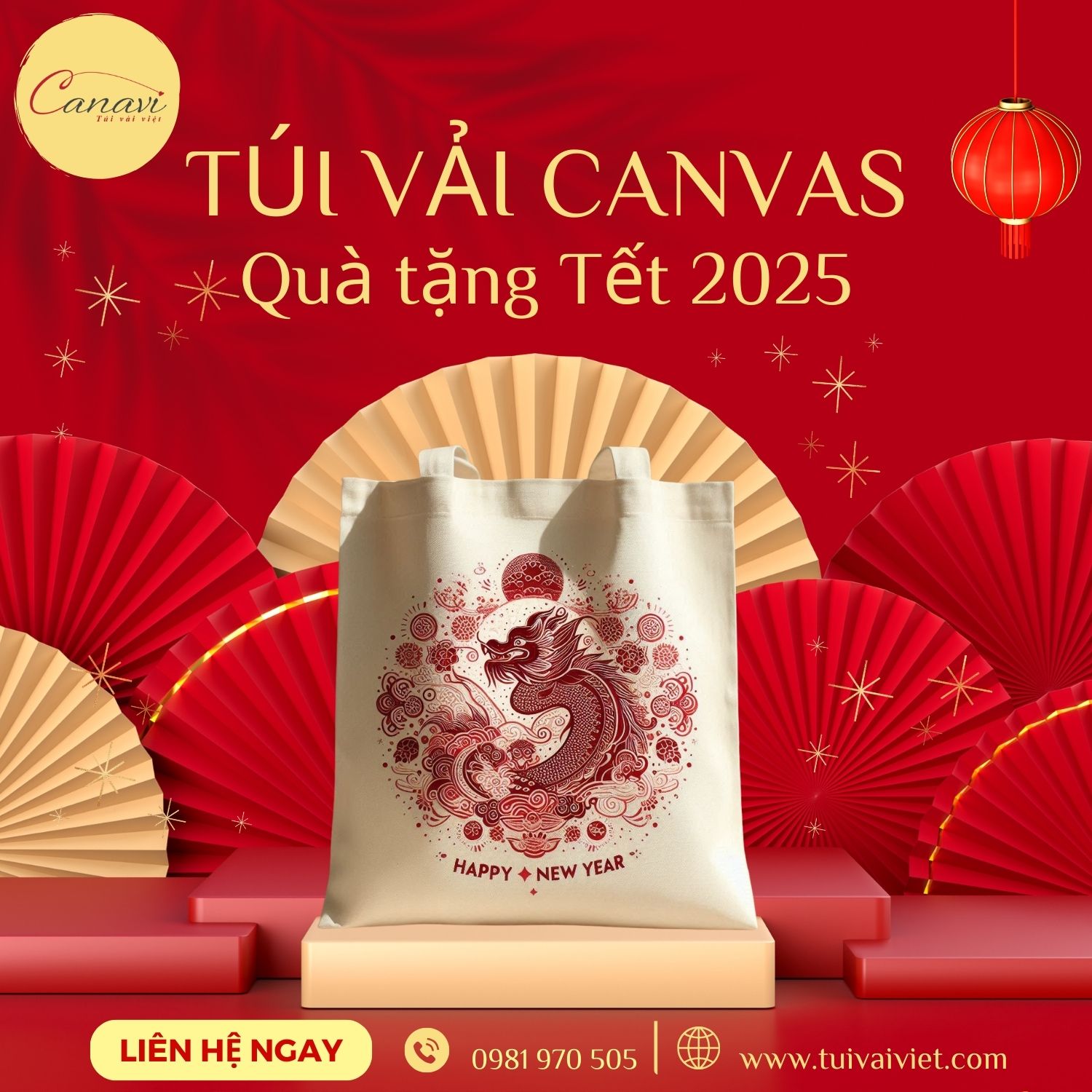 Chi phí đầu tư túi vải canvas hợp lý với hiệu quả lâu dài