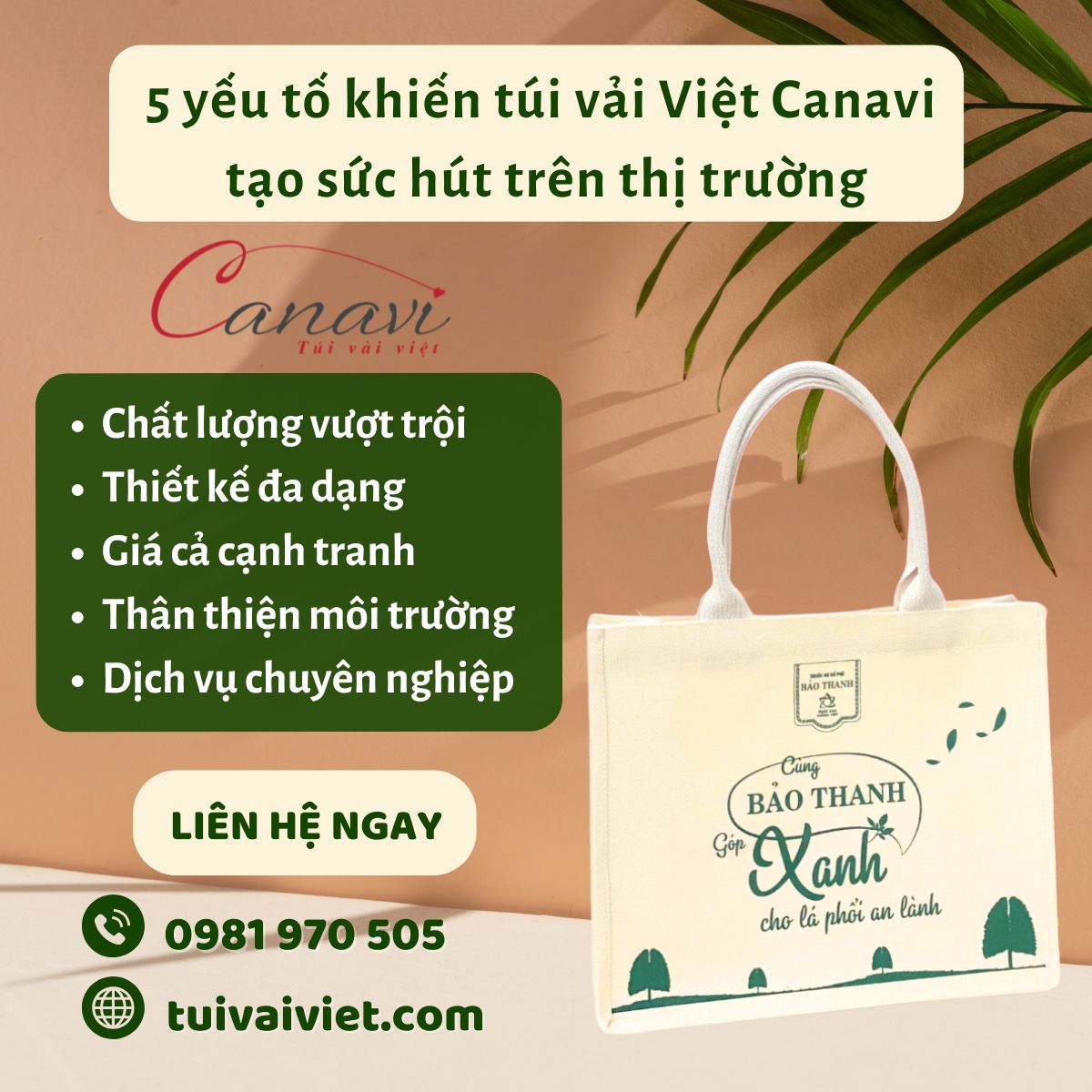 Thân thiện với môi trường – Xu hướng sống xanh dẫn đầu