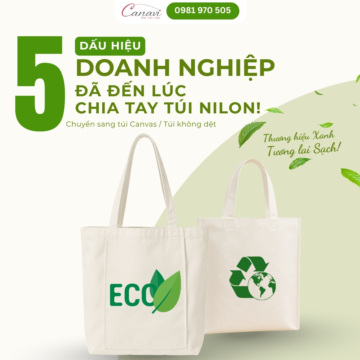 5 dấu hiệu mà doanh nghiệp nên chia tay túi nilon