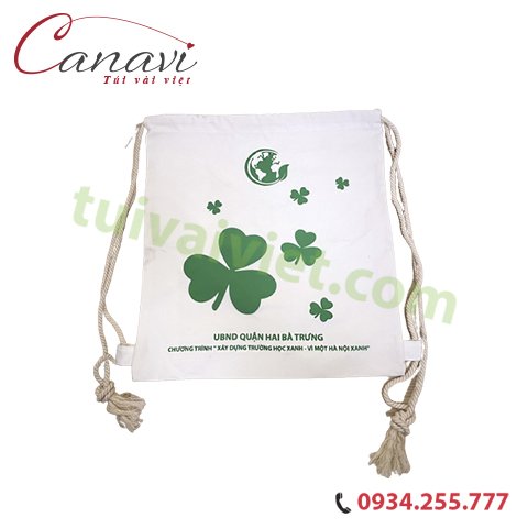 Những Mẫu Túi Vải Canvas Trung Tâm Ngoại Ngữ