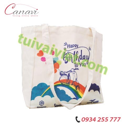 Túi Vải Bố quà tặng doanh nghiệp TVBH08 thời trang
