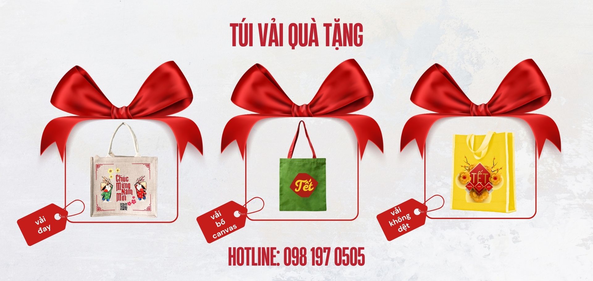 Túi vải quà tặng - Xu hướng quà tặng xanh của doanh nghiệp hiện đại