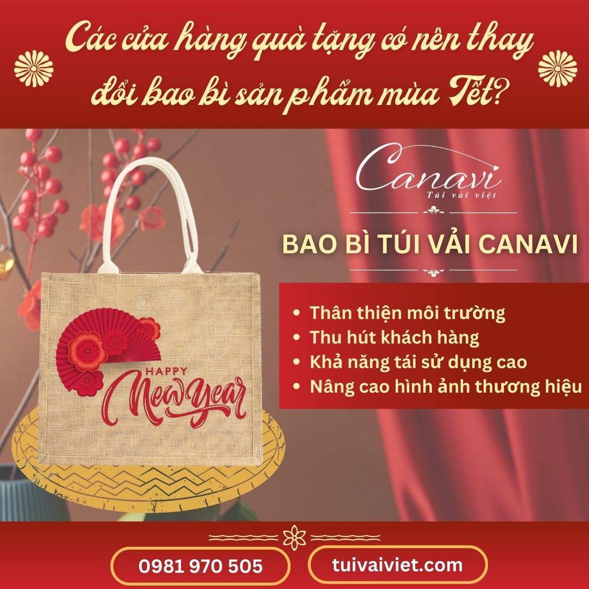 Xưởng sản xuất túi vải Việt Canavi - Giải pháp bao bì hoàn hảo