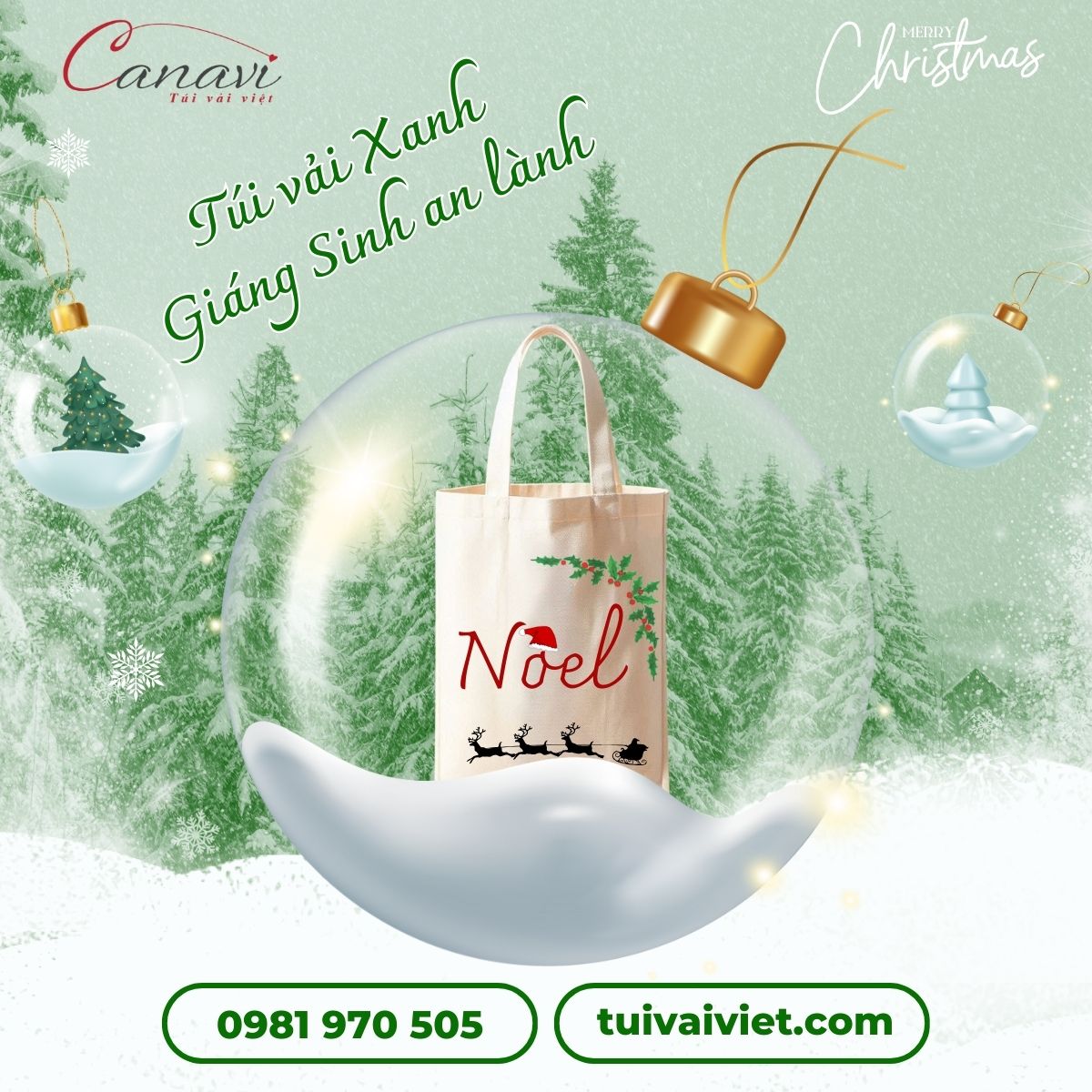 Túi vải bố Canvas