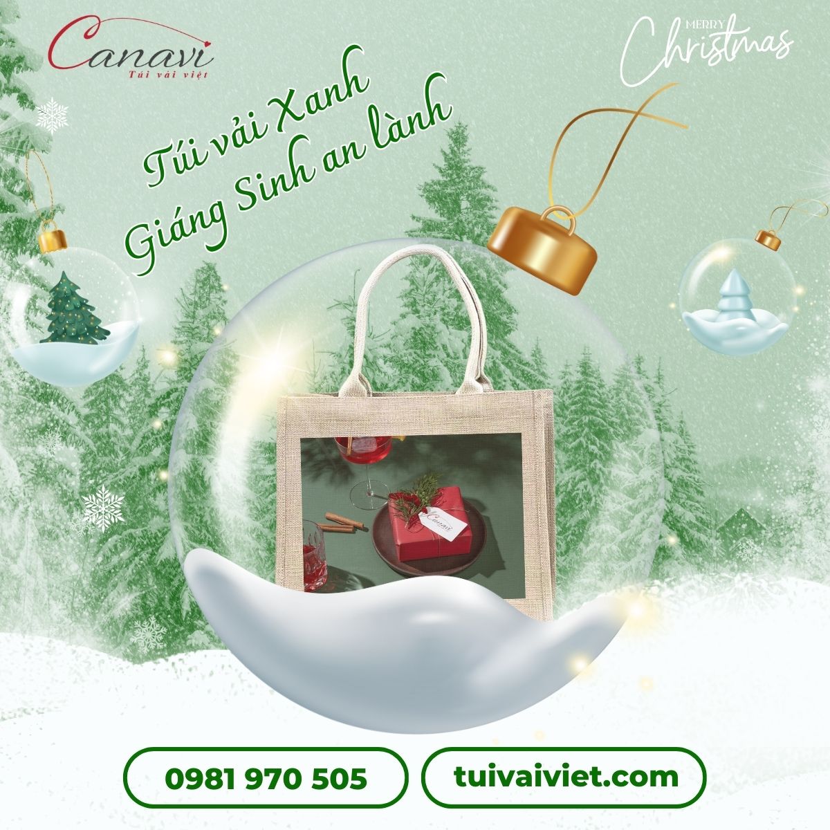 Túi vải đay linen