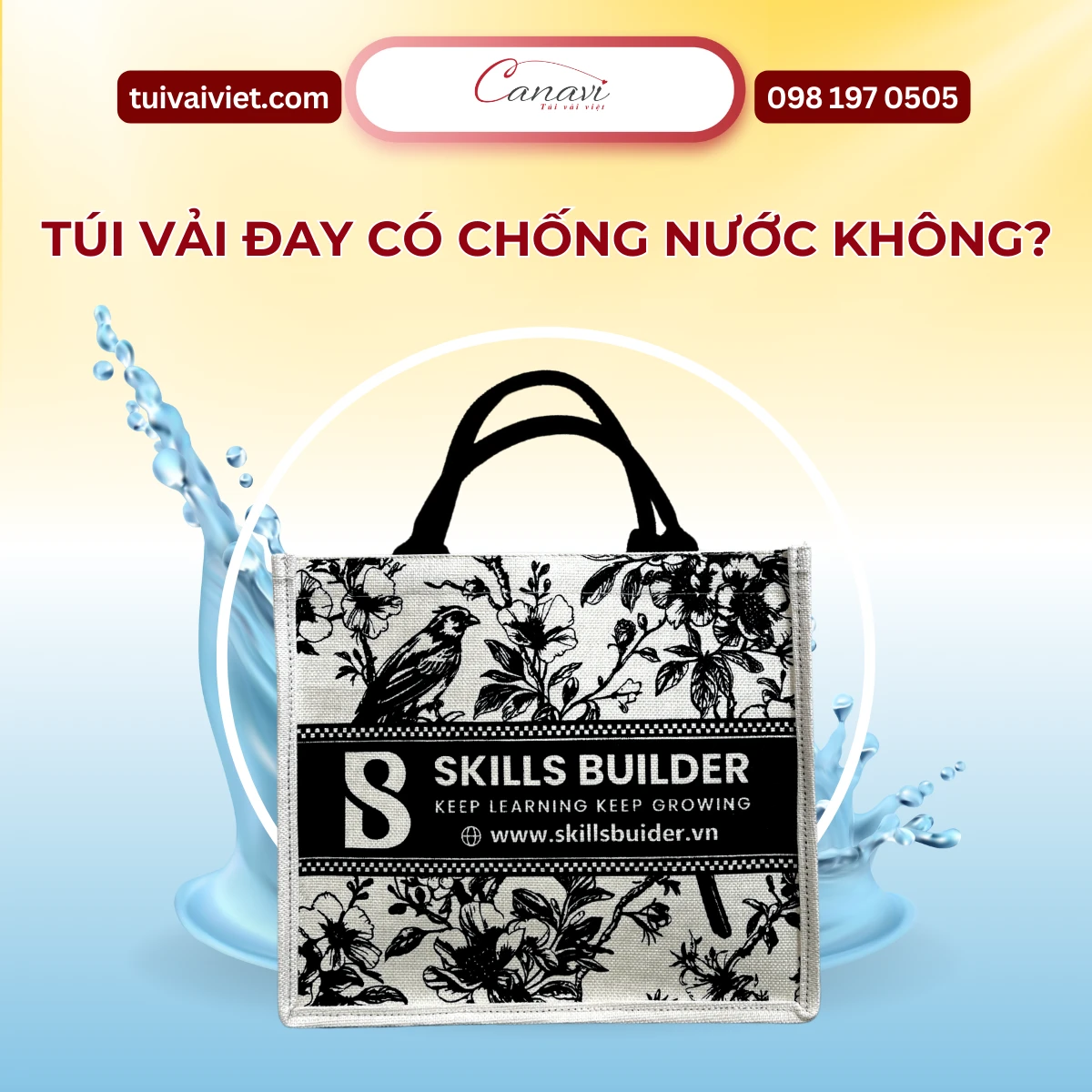 Túi vải đay - Vật liệu tự nhiên với nhiều ưu điểm nổi bật