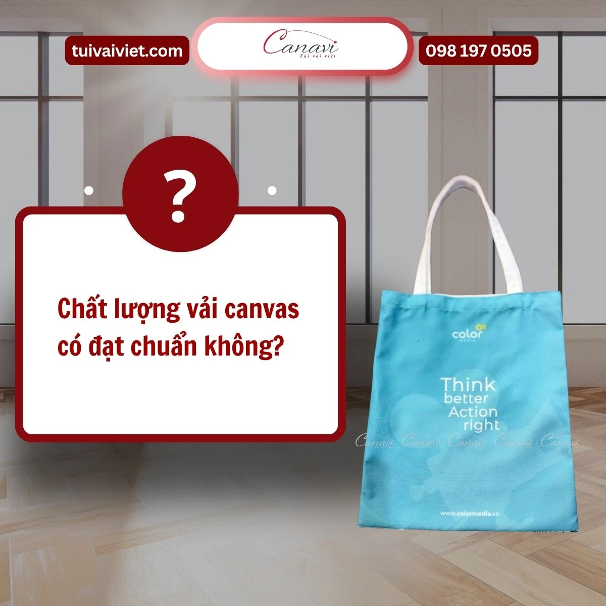 Chất lượng vải canvas có đạt chuẩn không?