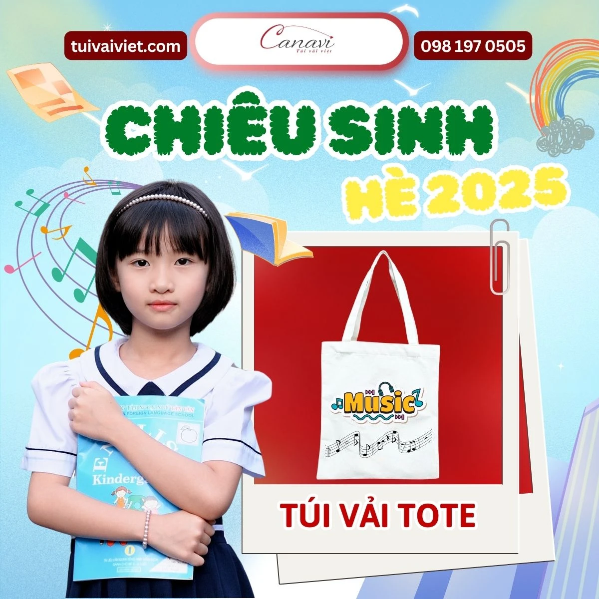 Chiến lược triển khai hiệu quả với túi vải tote canvas