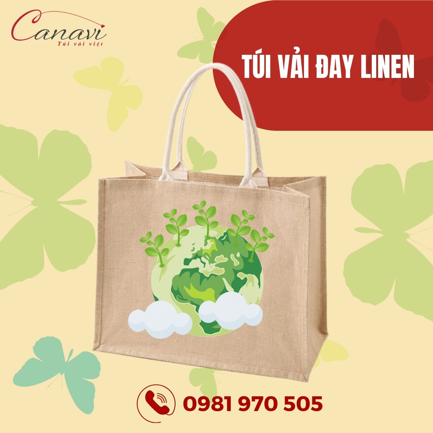 Có nên sử dụng túi vải đay linen thay cho túi nilon?