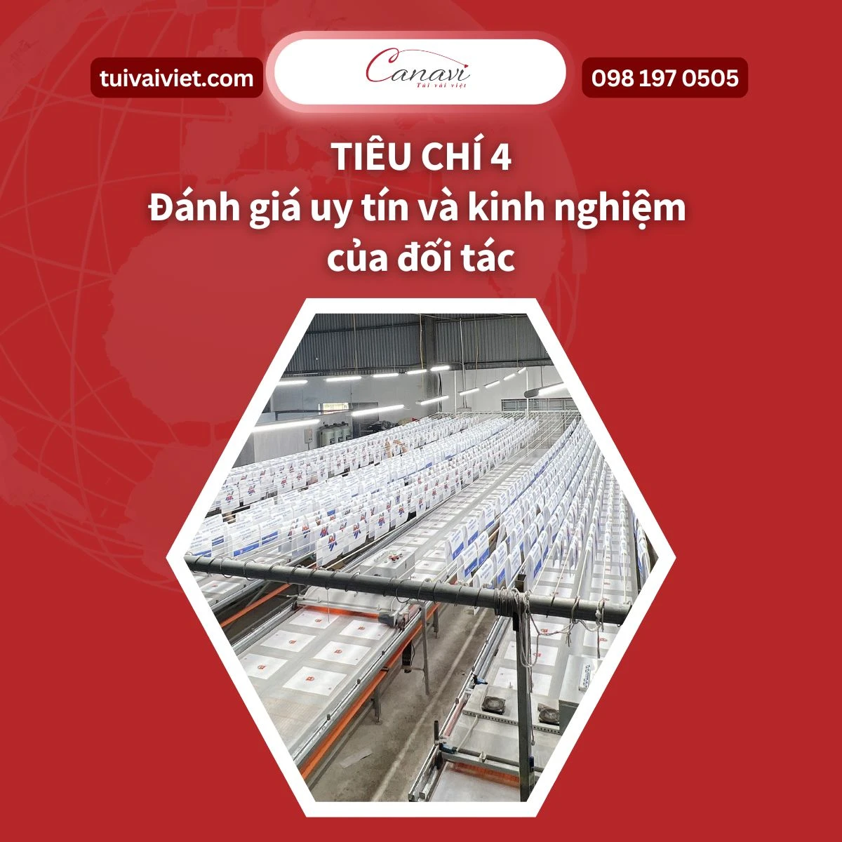 Tiêu chí 4: Đánh giá uy tín và kinh nghiệm của đối tác