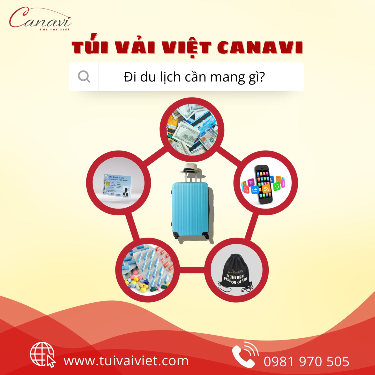 Đi du lịch cần mang gì? Gợi ý 5 món đồ cần thiết