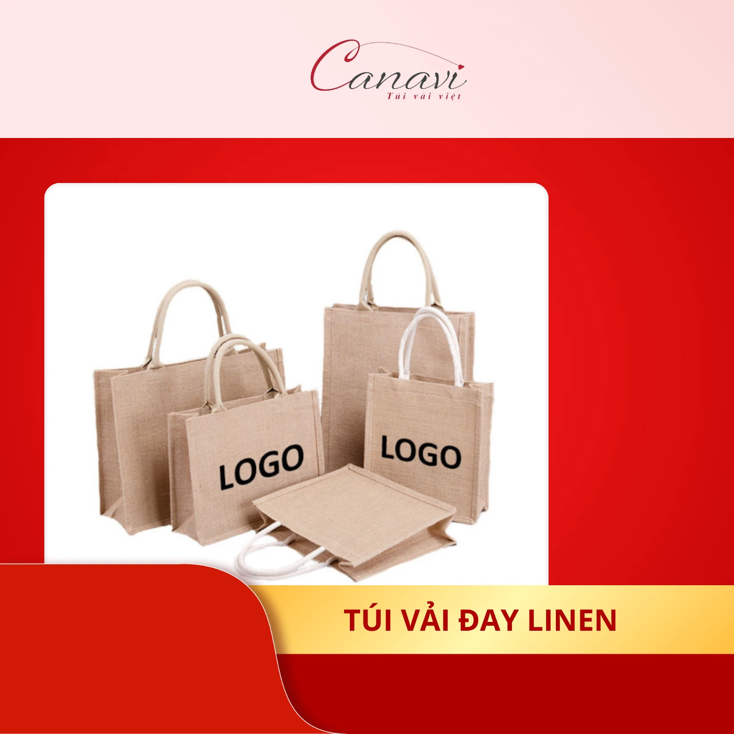 Vì sao túi vải đay linen được các doanh nghiệp lựa chọn?