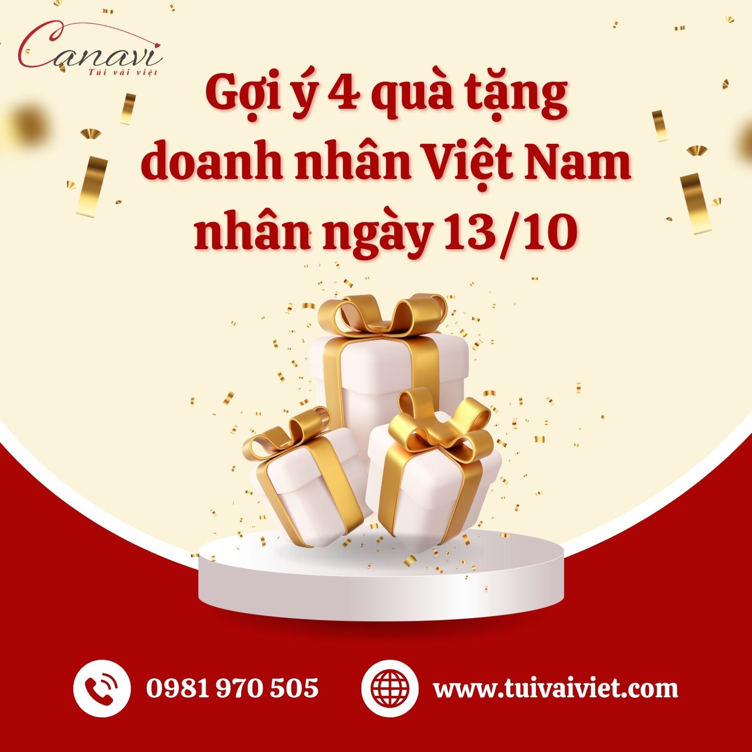 Gợi ý 4 quà tặng doanh nhân Việt Nam nhân ngày 13/10