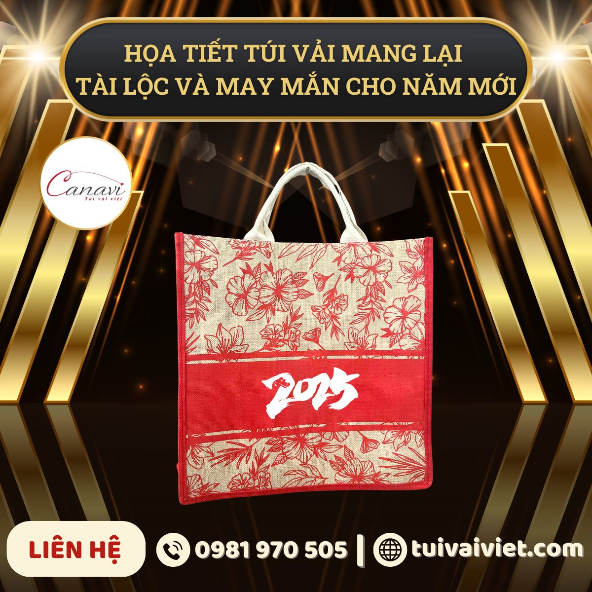 Tại sao nên lựa chọn túi vải Việt Canavi