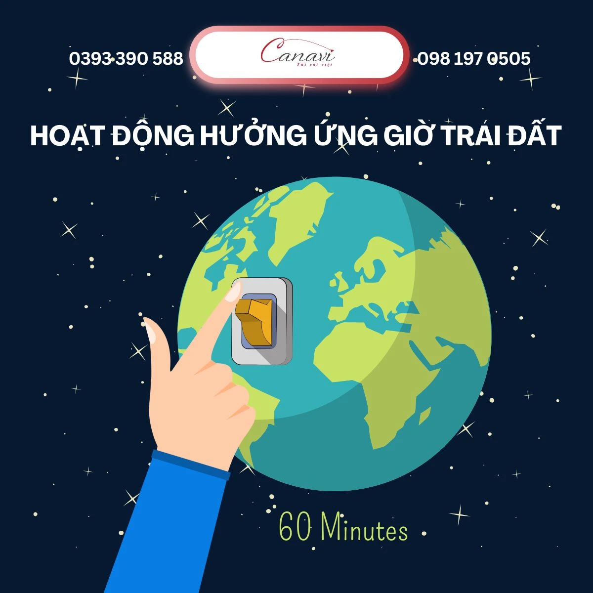 Các hoạt động để hưởng ứng Giờ Trái Đất 2025