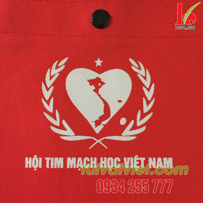 Túi vải không dệt hội tim mạch Việt Nam TVV003