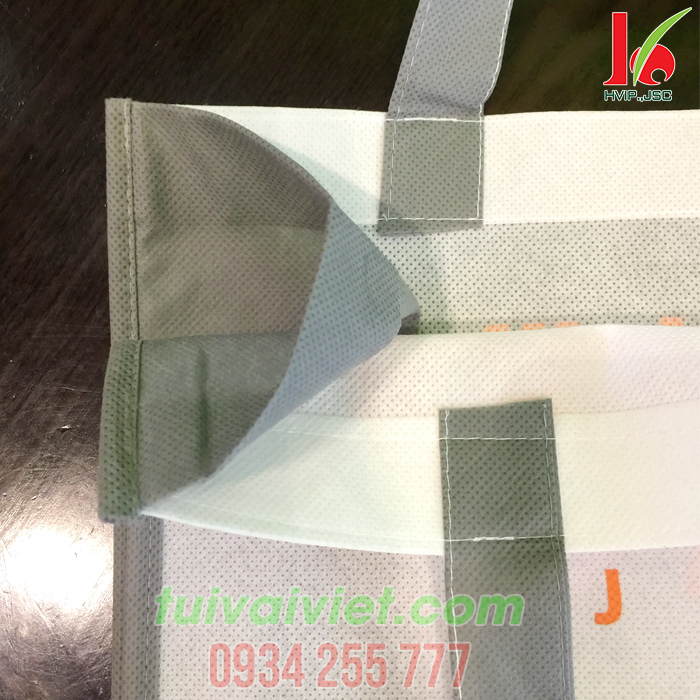 Túi vải không dệt may gia công Josephine TVV004