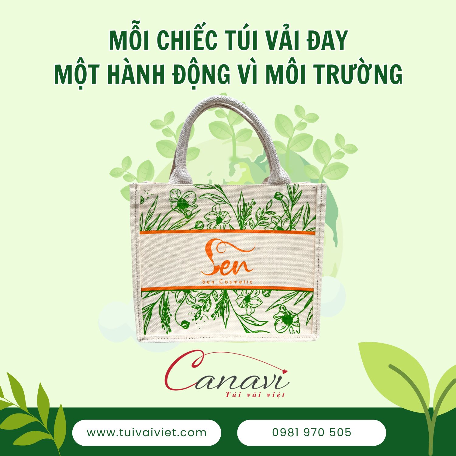 Cách giặt và bảo quản túi vải đay