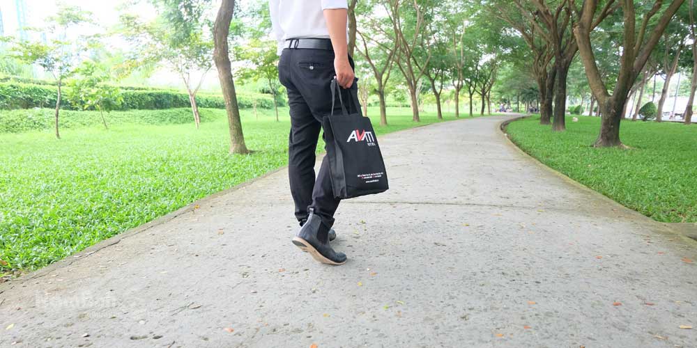 Túi vải không dệt tái sử dụng nhiều lần