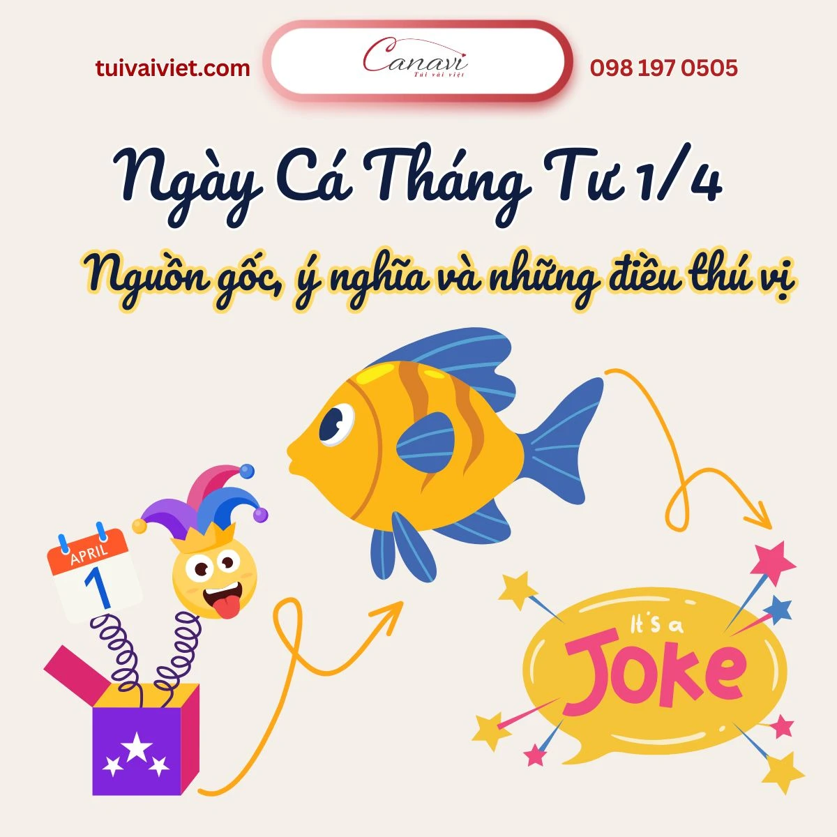 Ngày Cá Tháng Tư 1/4: Nguồn gốc, ý nghĩa và những điều thú vị