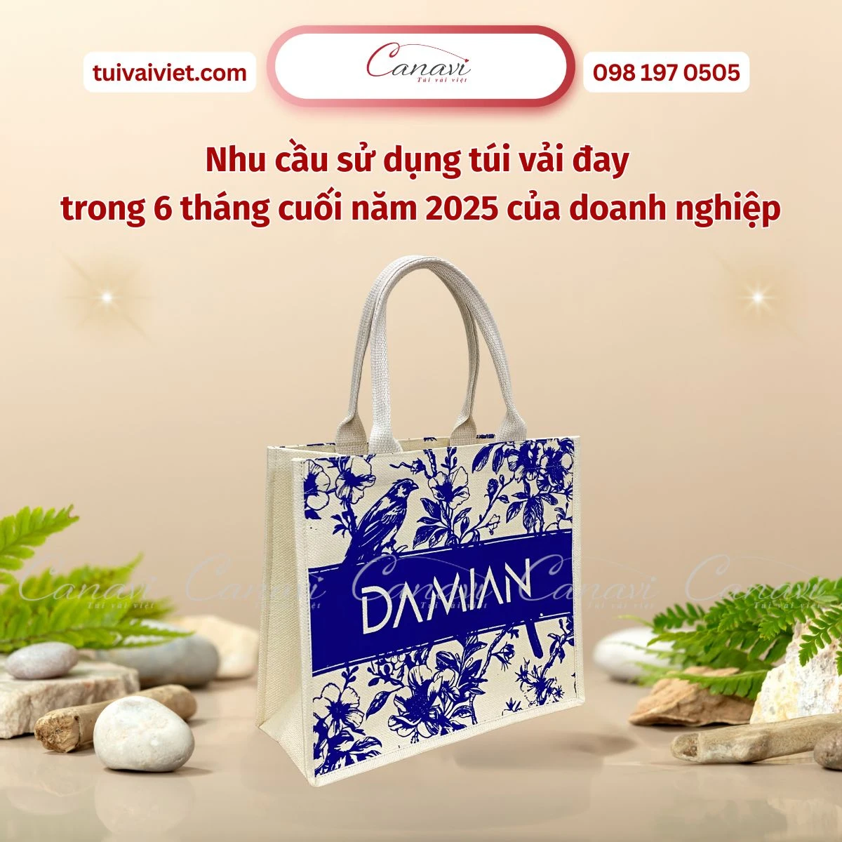 Các yếu tố ảnh hưởng đến nhu cầu túi vải đay vào cuối năm 2025