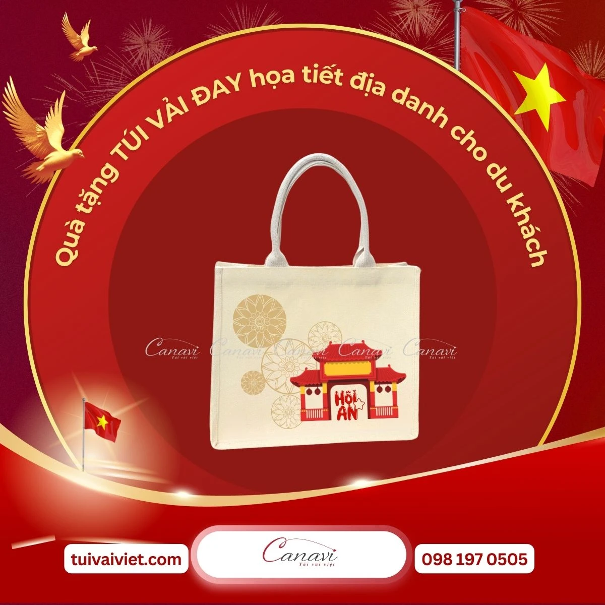 Túi vải đay - Sự lựa chọn bền vững và giàu ý nghĩa văn hóa