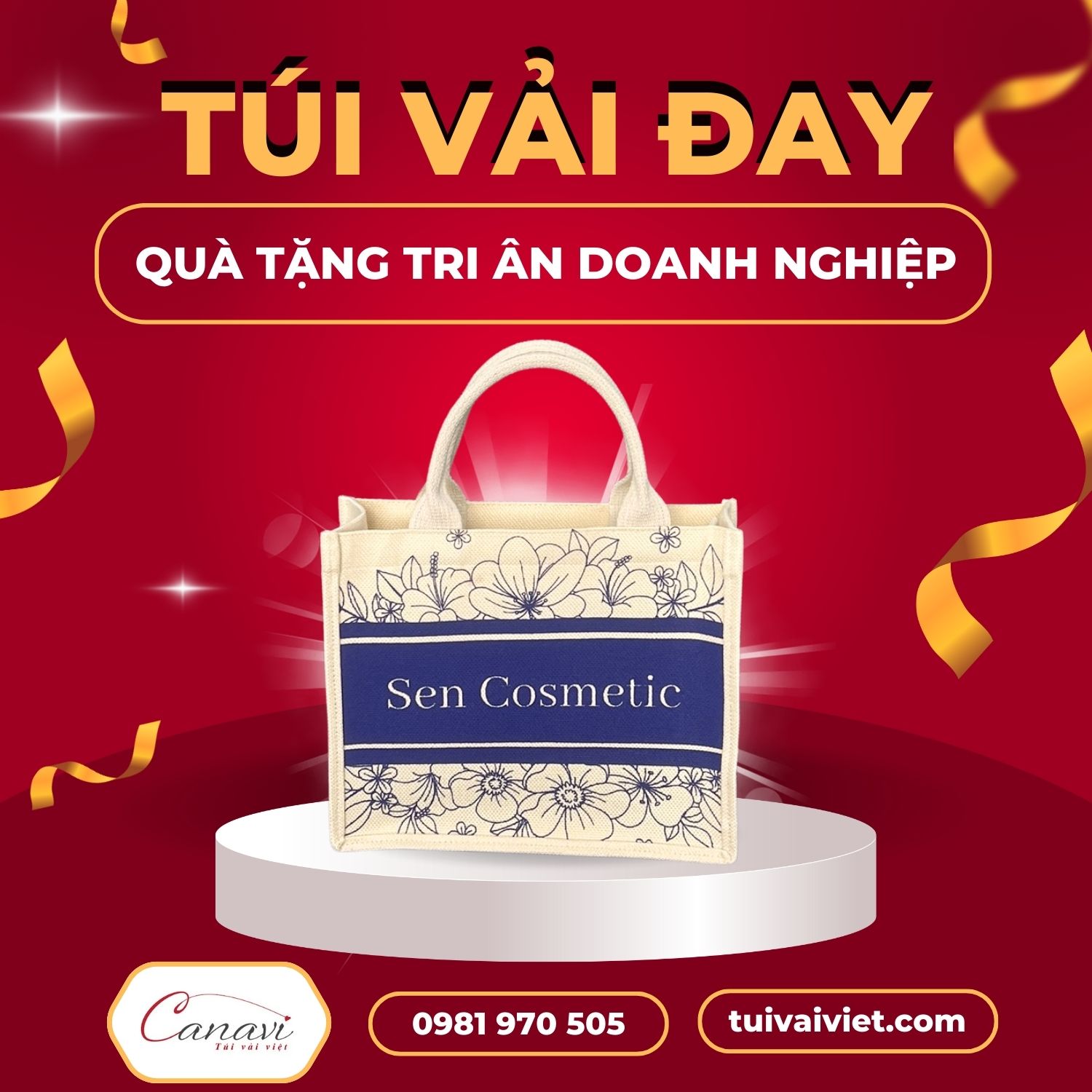 Cách lựa chọn quà tặng túi vải đay phù hợp cho khách hàng