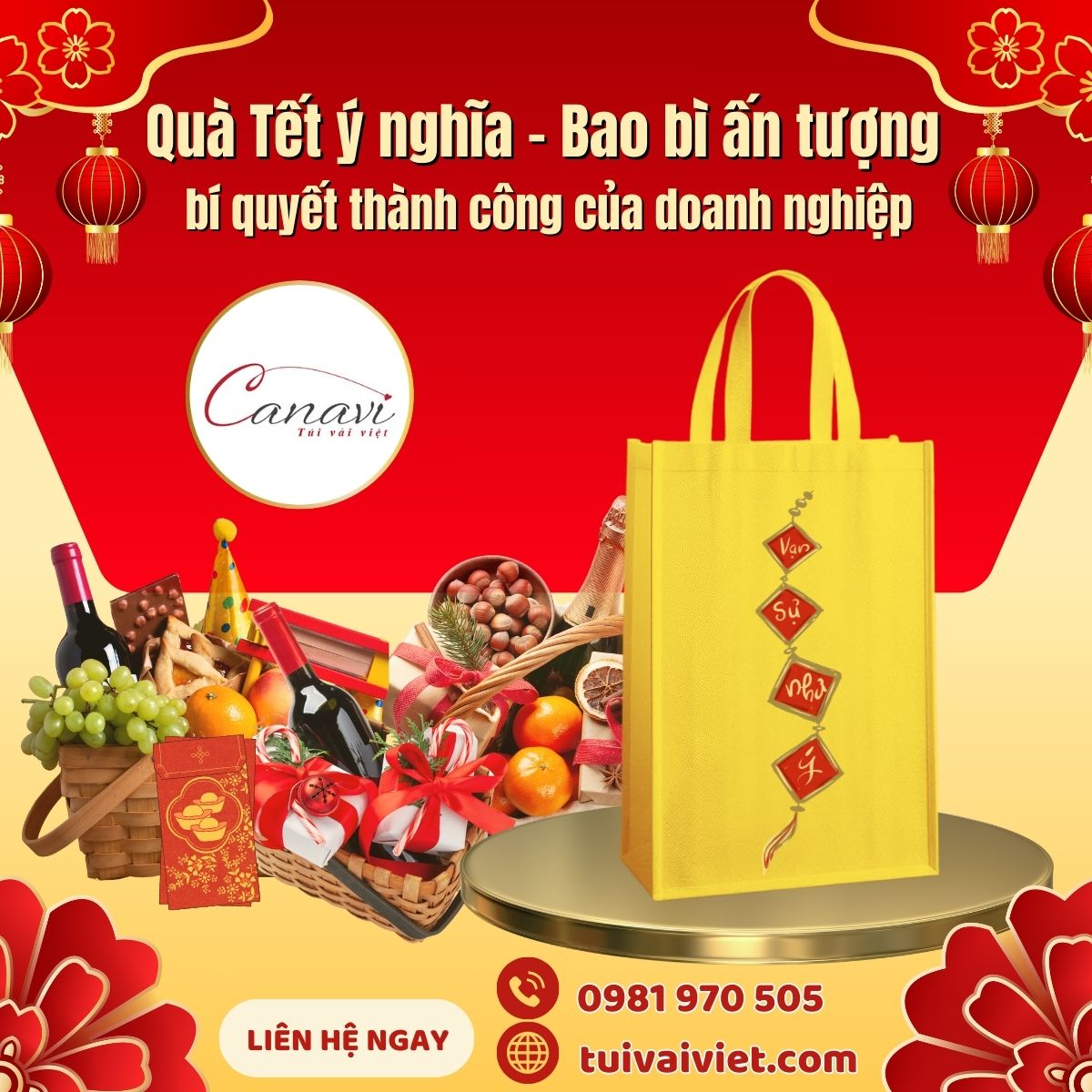 Tầm quan trọng của bao bì đựng quà vào mùa Tết